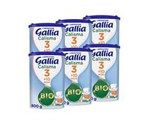 Laboratoire Gallia Calisma 3 BIO, Lait en poudre pour bébé Bio, De 10 à 36 Mois, 800g (Packx3)
