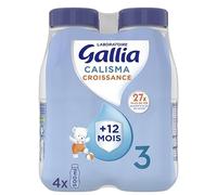 Laboratoire Gallia Calisma - Lait bébé Croissance dès 12 mois 4 x 500 ml
