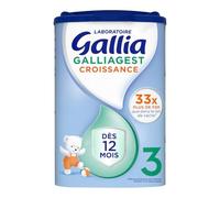 Laboratoire Gallia Galliagest ,Lait en poudre pour bébé, De 12 à 36 mois, 1x900g