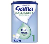 Gallia Galliagest Premium 1 Lait en Poudre 0 à 6 mois 820g