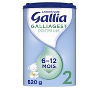 GALLIA Galliagest Premium 2e âge Lait de suite 820 g