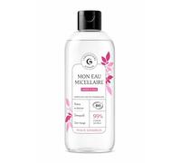 Laboratoire Giphar Mon Eau Micellaire Bio 500 ml - Démaquillant & Nettoyant Visage - Peaux Sensibles - Hydrate, Apaise & Nettoie - 99% d'Origine Naturelle