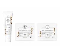 Laboratoire Giphar Routine Anti-Âge Bio Complète - Crème Jour 50ml + Crème Nuit 50ml + Contour des Yeux 15ml - Anti-Rides, Hydratation et Fermeté - Soin Visage Certifié Bio