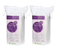 Laboratoire Marque Verte Maxi carrés coton prédécoupés Bâtonnet(S) 2x80 pc(s)