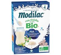 Laboratoire Modilac - Céréales Bio Nuit Calme Sans Sucres Ajoutés*** - Dès 4 mois - 250g - Lot de 7