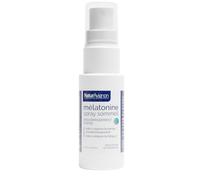 Laboratoire NaturAvignon mélatonine spray | sommeil | complément alimentaire | melatonine 1,9 mg | Spray sublingual goût caramel | endormissement adulte rapide - stress - décalage horaire | 30 jours