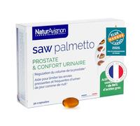 Laboratoire NaturAvignon saw palmetto - prostate et confort urinaire - complément alimentaire - palmier nain - Hautement concentré en acides gras Fabriqué en France