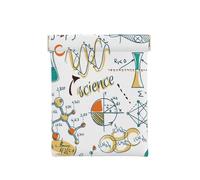 Laboratoire Scientifique Éducation Biologie Chimie, Sac de Rangement pour Femmes, Portefeuille supérieur à Presser, Petit Porte-Monnaie, Pochette de Changement