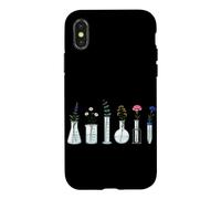 Laboratoire Scientifique Verrerie Chimie Physique Graphique STEM Coque pour iPhone X/XS