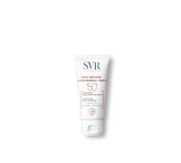 LABORATOIRE SVR - Protection Solaire Minérale Teintée SPF 50+ Confort Peaux Sensibles, Tube 50 ml - Lot De 2