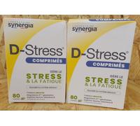 LABORATOIRE SYNERGIA D-STRESS COMPRIMES SYSTEME NERVEUX 2X80 COMPRIMES 03/2028