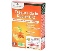 3 Chênes Ampoule Hiver Trésors de la Ruche BIO 20 ampoules