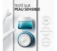 LABORATOIRES - Crème Légère Boost Hydratation 72h Visage Minéral 89 VICHY | Onctueuse et hydratante | Pour un teint éclatant | le pot de 50mL | LOT DE 1