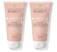 Laboratoires de Biarritz CicaRepa Crème Réparatrice Post-Tatouage Pour La Peau 2x40 ml