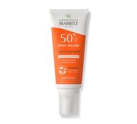 Laboratoires de Biarritz - Crème Solaire en Spray - SPF50+ - ALGA MARIS® Certifiée Bio - Visage et Corps - Bébé, Enfant et Adulte - Texture Fluide et Légère - 100 ml - Fabriqué en France