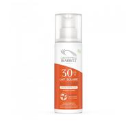 Laboratoires de Biarritz - Lait Solaire Certifié Bio SPF30 - Visage et Corps - Texture légère et crémeuse - 100 ml - Fabriqué en France