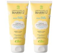 Laboratoires de Biarritz Soins Bébé Crème Hydratante Duo Pour La Peau 2x100 ml