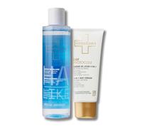 Laboratoires DermEden Protocole AntiAge Jour Peau Mixte à Grasse - Lotion Micellaire et Crème 4en1 - Fabrication Française