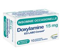 Laboratoires Eurogenerics EG Labo Doxylamine 15mg Comprimés 10