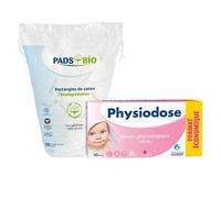 Laboratoires Gilbert Lot Hygiène Bébé : Sérum Physiologique + Coton Bio