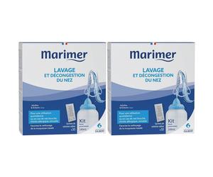 LABORATOIRES GILBERT Marimer Lavage Nasal Spray 2x1 pc(s)