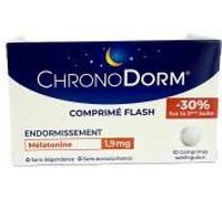 ChronoDorm Mélatonine 1,9mg Comprimés Sublinguaux 2x30