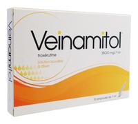 Laboratoires Negma Veinamitol 3500mg/7ml Troxérutine Solution Buvable À Diluer Ampoules 10x7ml