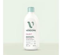 LABORATOIRES VENDÔME - CALM V+ - Douche Hydra-Protectrice 0% - Gel Douche Sans Savon - Nettoie, Apaise & Hydrate - Enrichi En Aloe Vera - Sans Sulfate, Colorant ni Parfum - Peaux Sensibles - 400ml