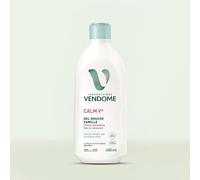 LABORATOIRES VENDÔME - CALM V+ - Gel Douche Famille - Dès La Naissance - Haute Tolérance - Nettoie En Douceur & Hydrate - Enrichi En Aloe Vera - Formule Hypoallergénique - Peaux Sensibles - 400ml