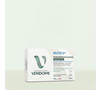 LABORATOIRES VENDÔME - NUTRI V+ - Pain Dermatologique Sans Parfum - Corps & Visage - Nettoie En Douceur & Nourrit - pH Neutre & Sans Savon - Haute Tolérance - Peaux Sèches À Très Sèches - 100g