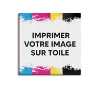 LABORATORIO 102 Tableau personnalisé avec photo - Impression sur toile tableaux sur toile - Qualité d'impression maximale - Tableau moderne prêt à être accroché (100x100 cm)
