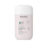 Laboratorios Babé Super Fluid MINERAL COLOR SPF 50 Protection minérale photo avec couleur Haute protection SPF 50 Protection solaire pour peaux sensibles Finition naturelle et uniforme