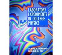 Laboratory Experiments in College Physics by Cicero H. Bernard Paperback Book Chirold D. Epp, Cicero H. Bernard (Auteur)