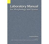 Laboratory Manual for Morphology & Syntax