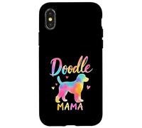 Labradoodle Mama Design coloré Labradoodle Mom Coque pour iPhone X/XS