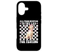 Labrador Dog Girl All Food Must Go to The Lab for Test Coque pour iPhone 17