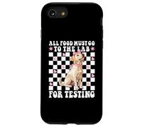 Labrador Dog Girl All Food Must Go to The Lab for Test Coque pour iPhone SE (2020) / 7/8