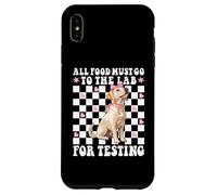 Labrador Dog Girl All Food Must Go to The Lab for Test Coque pour iPhone XS Max