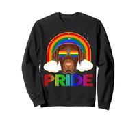 Labrador Dog LGBT Rainbow Gay Lesbian Funny LGBT Pride Sweatshirt