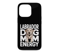 Labrador Dog Mom Energy Adorable Chiot Retriever Coque pour iPhone 13 Pro
