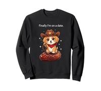 Labrador Enfin Je suis à Une Date drôle Kawaii Anime Mignon Sweatshirt
