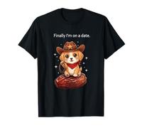 Labrador Enfin Je suis à Une Date drôle Kawaii Anime Mignon T-Shirt
