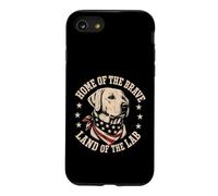 Labrador Independence Day 4th of July Coque pour iPhone SE (2020) / 7/8