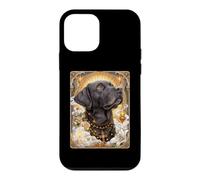 Labrador Lab Coquette de Pâques chrétienne Rosaire Floral Coque pour iPhone 12 Mini