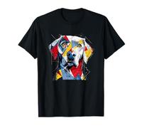 Labrador Lover Colorful Art Dog pour Hommes et Femmes T-Shirt