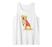 Labrador Mom Love Tattoo Dog Débardeur