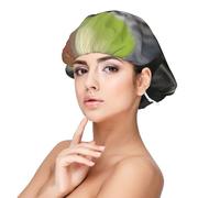 Labrador noir Camomille Chiens Retriever Noirs,Bonnet de nuit en satin pour adulte - Bonnet de nuit élastique pour femme, couvre-cheveux de nuit