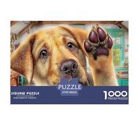 Labrador Retriever 1000 Pièces Adultes De Puzzle Adultes De Puzzle Classiques Cadeau Enfants Cadeaux Classiques pour Créatif 38x26cm/1000pcs
