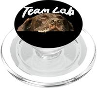 Labrador Retriever Brun Amateur de Chiens Chocolate Lab PopSockets PopGrip pour MagSafe
