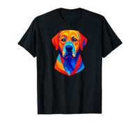 Labrador-Retriever-Dog Pop-Art Race de Chien Chiens T-Shirt